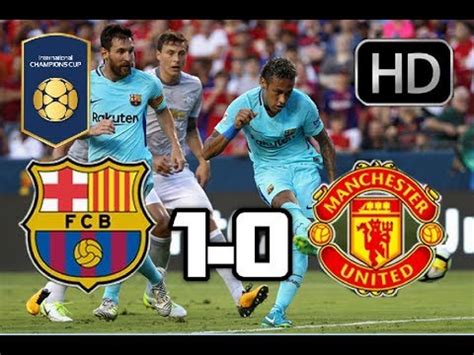 barcelona x manchester united